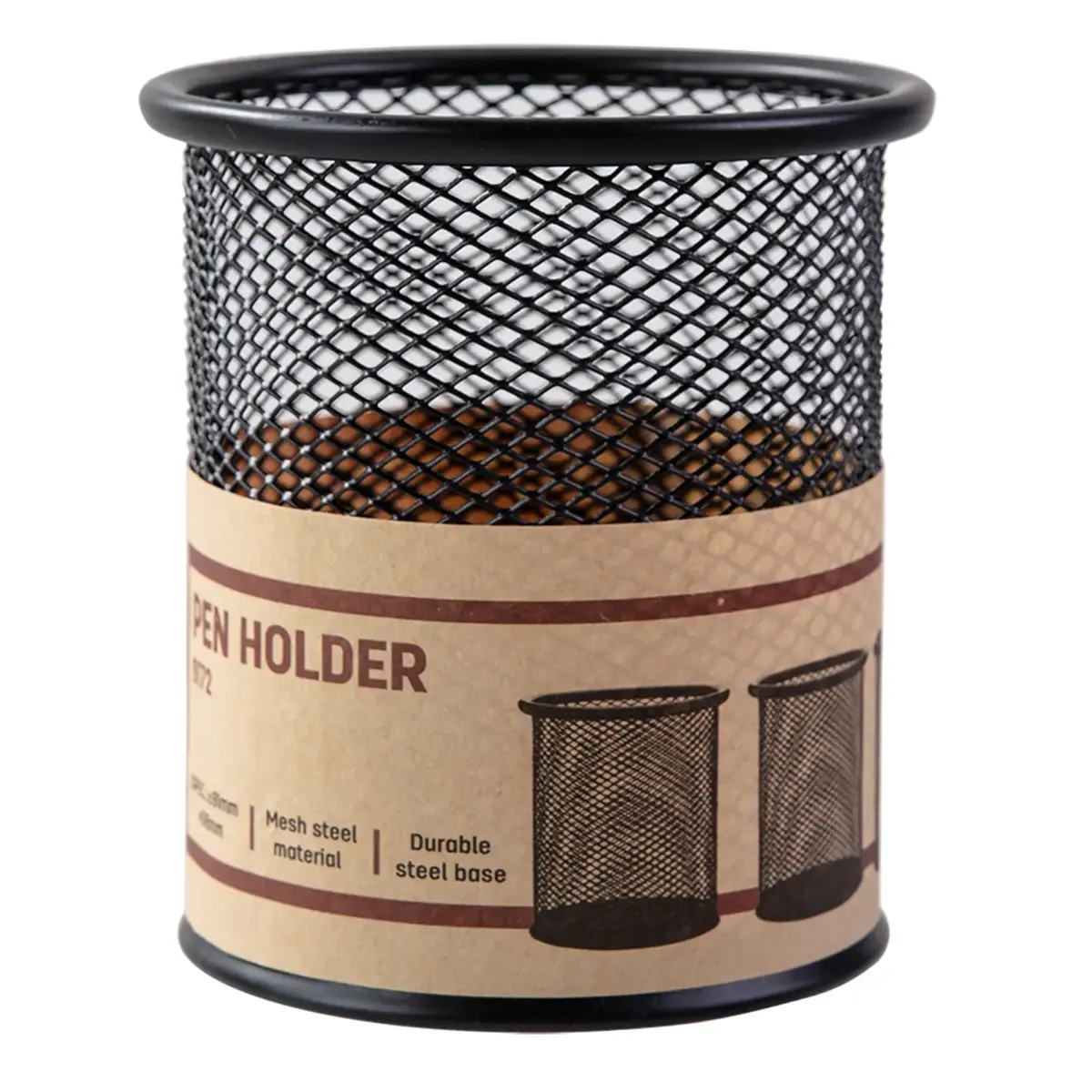 Deli E9172 Mesh Pen and Pencil Holder Photo 3