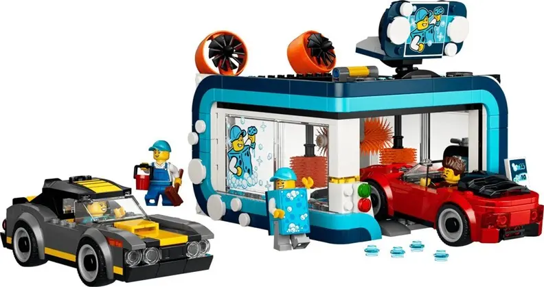LEGO City 60497 Drive-Through Car Wash Set Photo 2