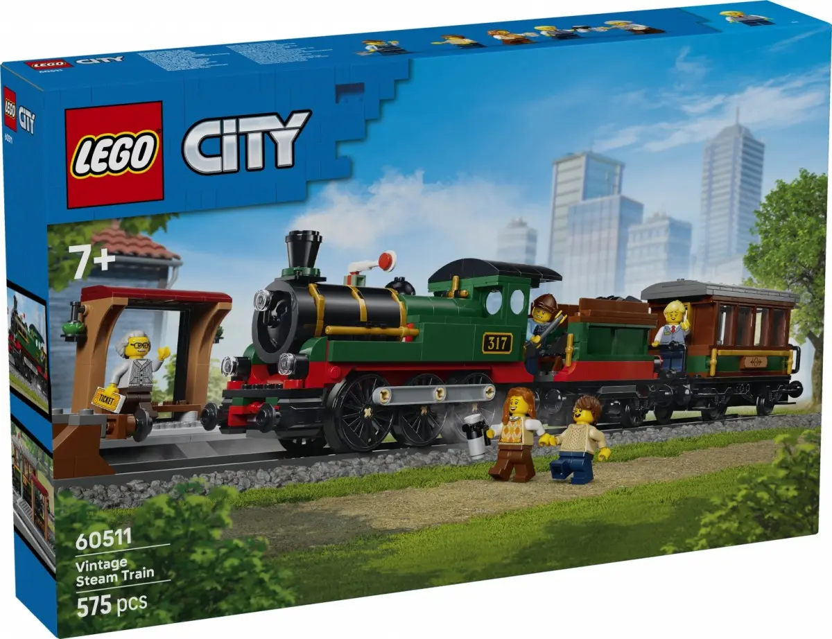 LEGO City Trains 60511 Vintage tvaika