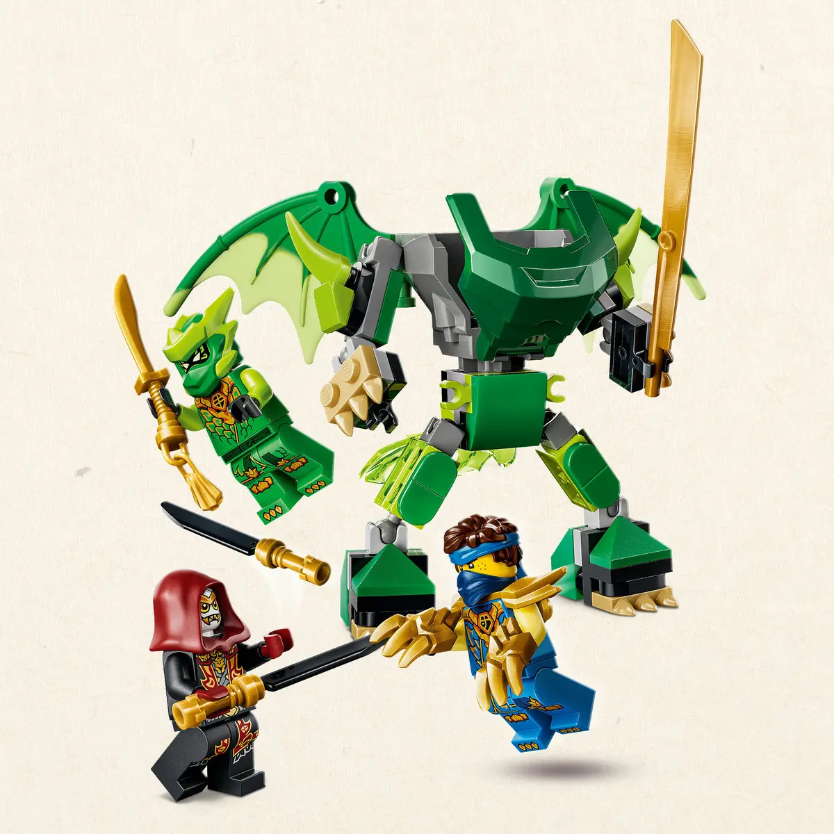 LEGO Ninjago 71862 Lloyd's Dragon Robot Battle Pack Photo 6