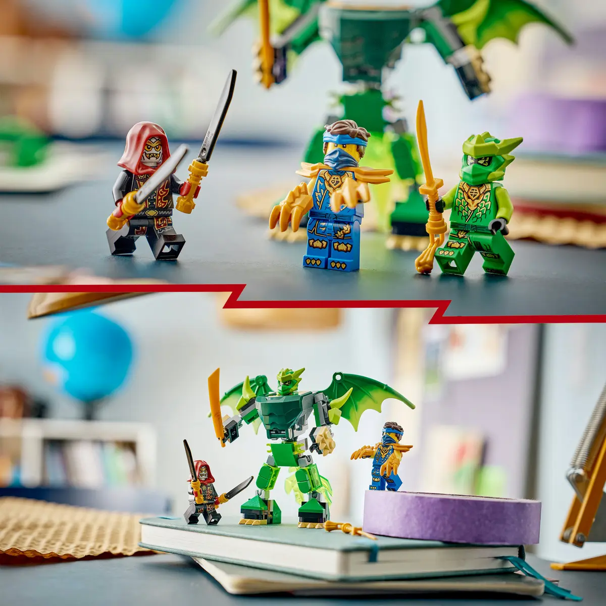 LEGO Ninjago 71862 Lloyd's Dragon Robot Battle Pack Photo 8