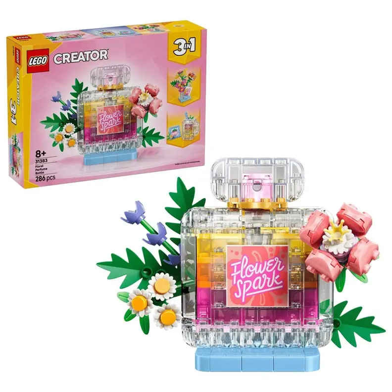LEGO Creator 31383 Ziedu smaržu pudelītes