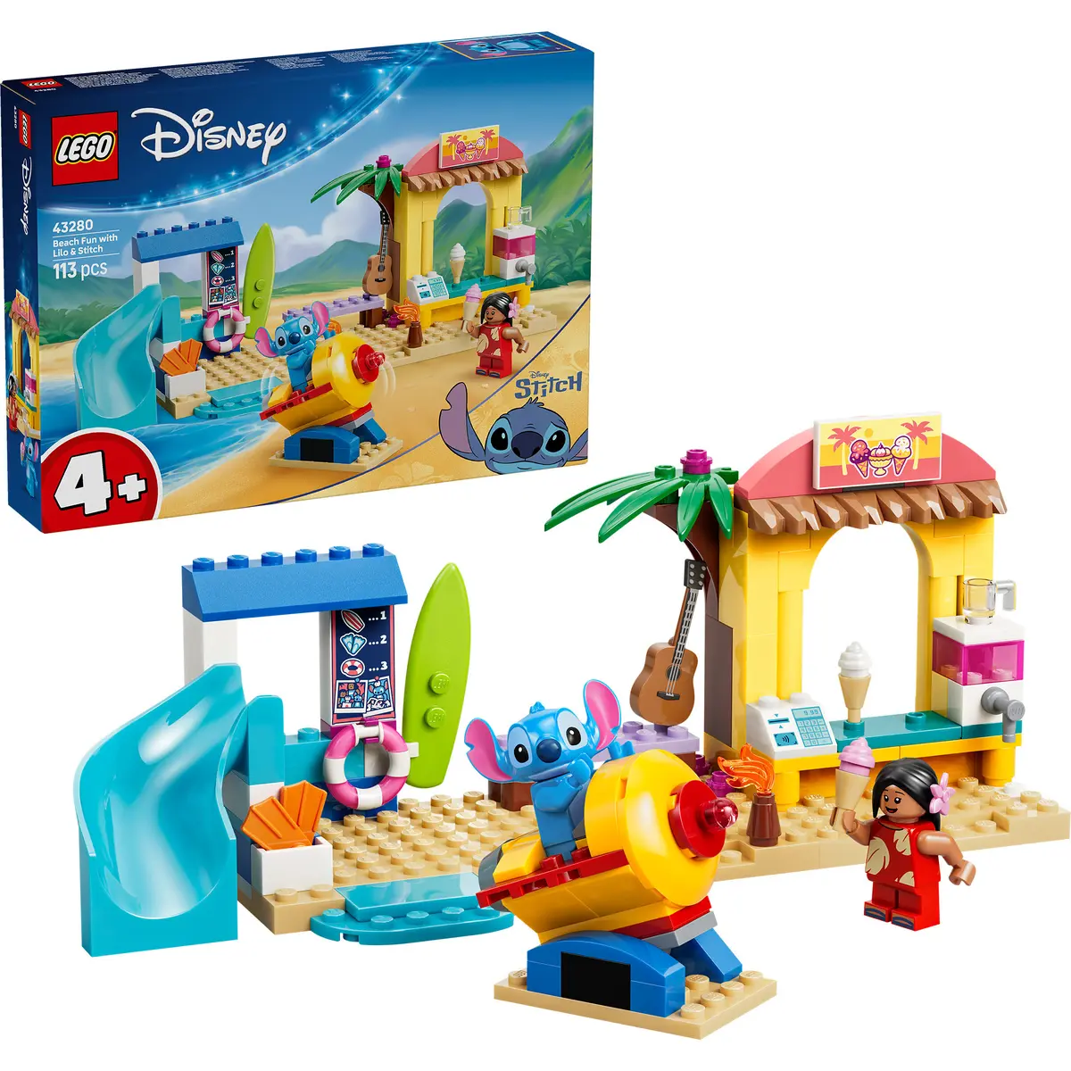 LEGO Disney Classic 43280 konstruktors Pludmales