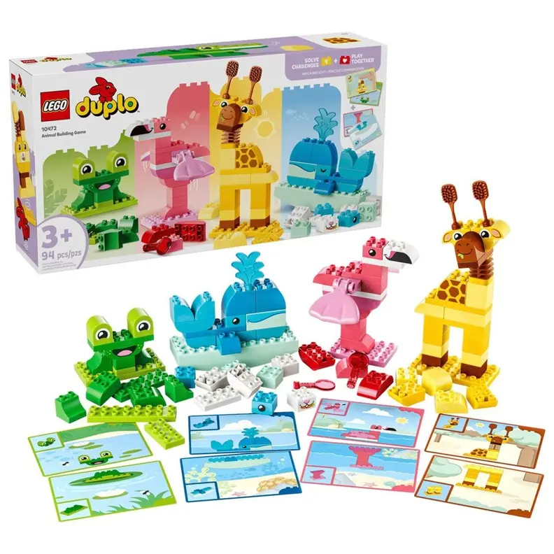 LEGO DUPLO Town 10472 dzīvnieku būvēšanas