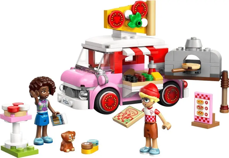 LEGO Friends 42694 Pizza Delivery Van Building Set Photo 2