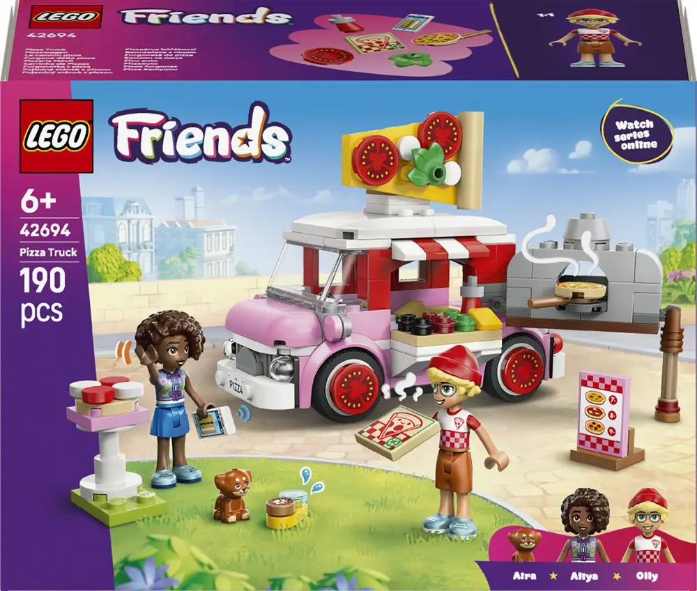 LEGO Friends 42694 Pizza Delivery Van Building Set Photo 4