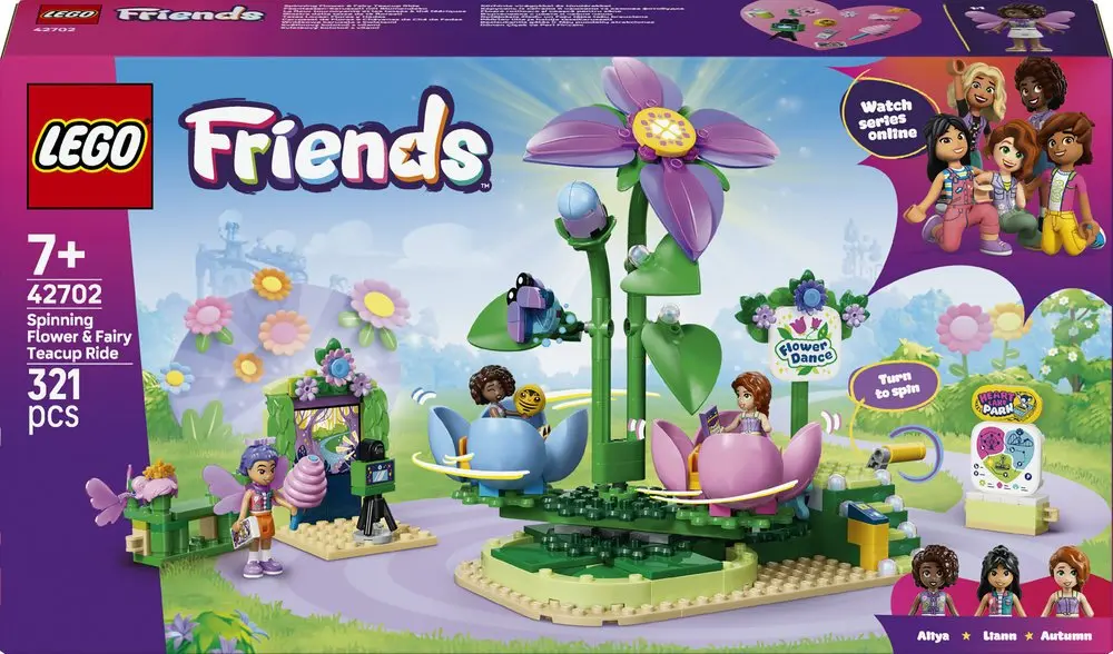LEGO Friends 42702 Tējas tasīšu karuselis