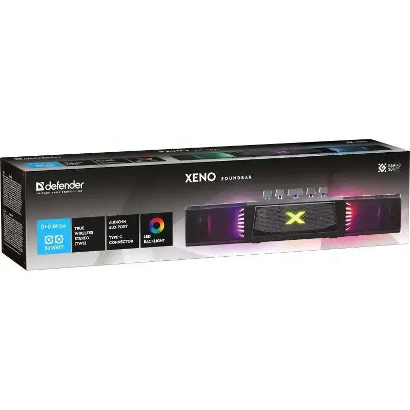 Саундбар Defender Xeno 20 Вт LED Bluetooth Photo 5