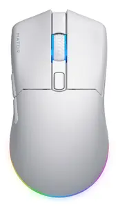 HATOR Pulsar 3 Wireless Gaming Mouse, Optical, 12000 DPI, 8 Buttons, White