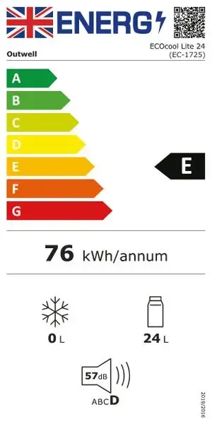 Outwell ECOcool Lite 24L elektriskā dzesēšanas kaste Photo 4