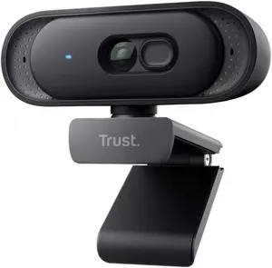 Trust Tomar 2K QHD Webcam, 2560 x 1440 Pixels, USB, Black