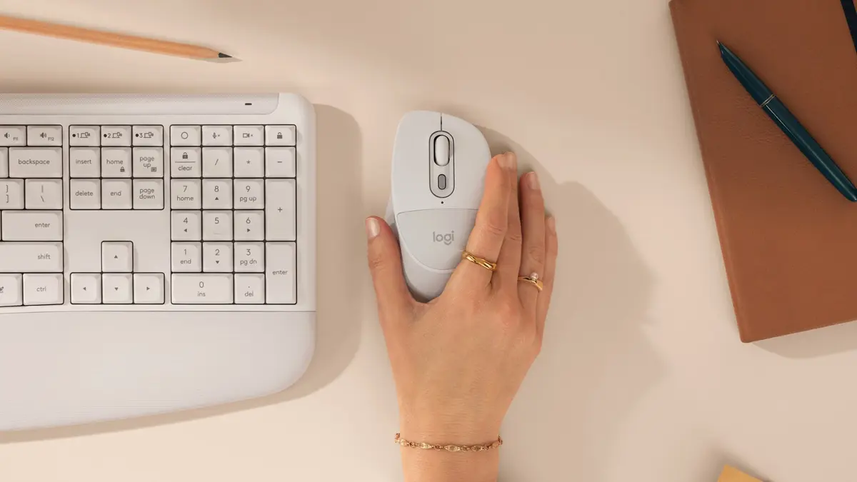 Беспроводная мышь Logitech M850 Off-White Photo 4