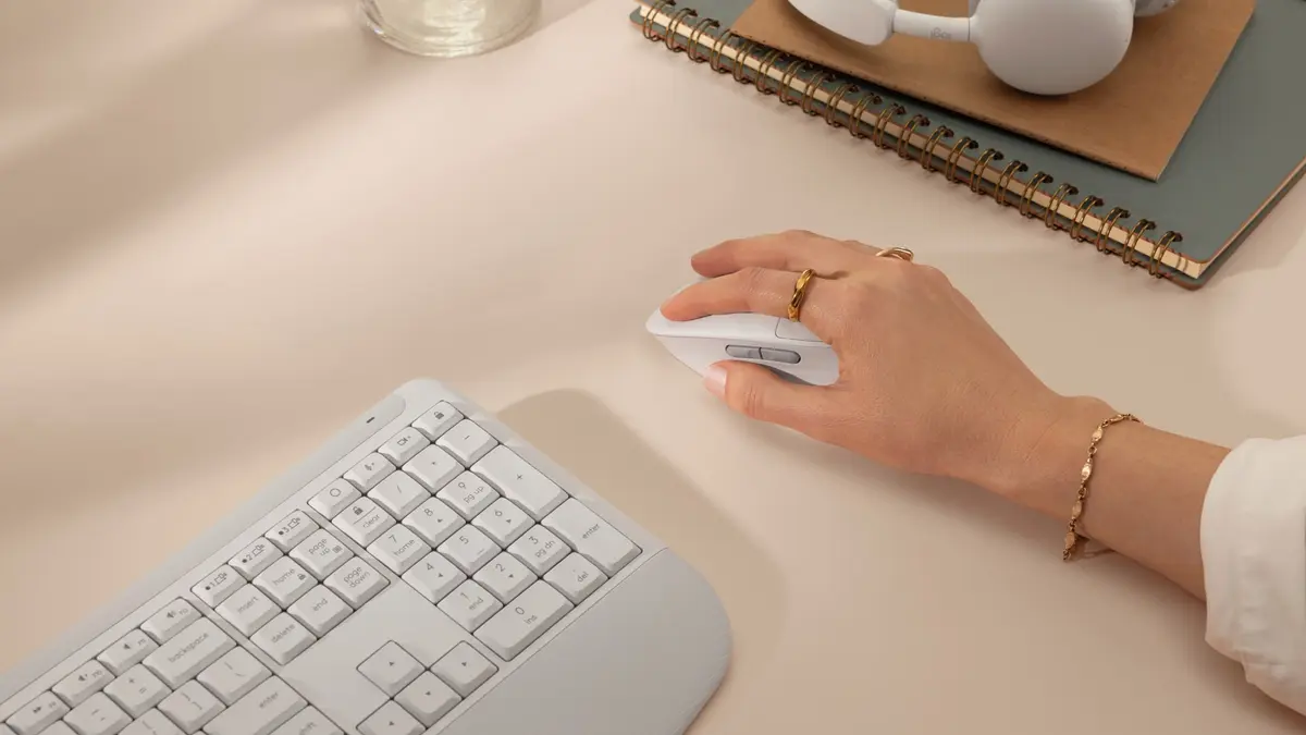 Беспроводная мышь Logitech M850 Off-White Photo 5