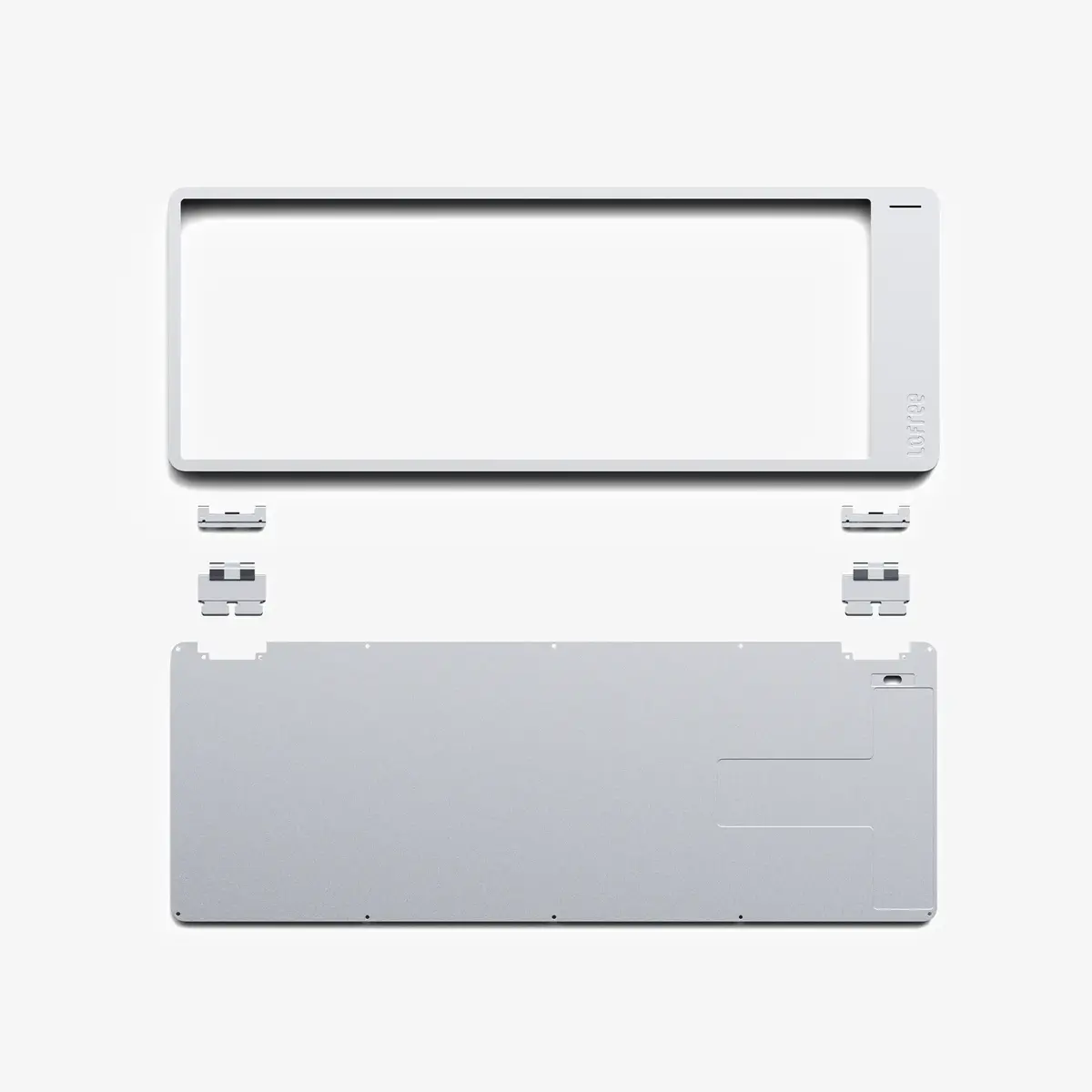 Lofree Flow 2 84 Mechanical Keyboard - White/Silver Photo 6