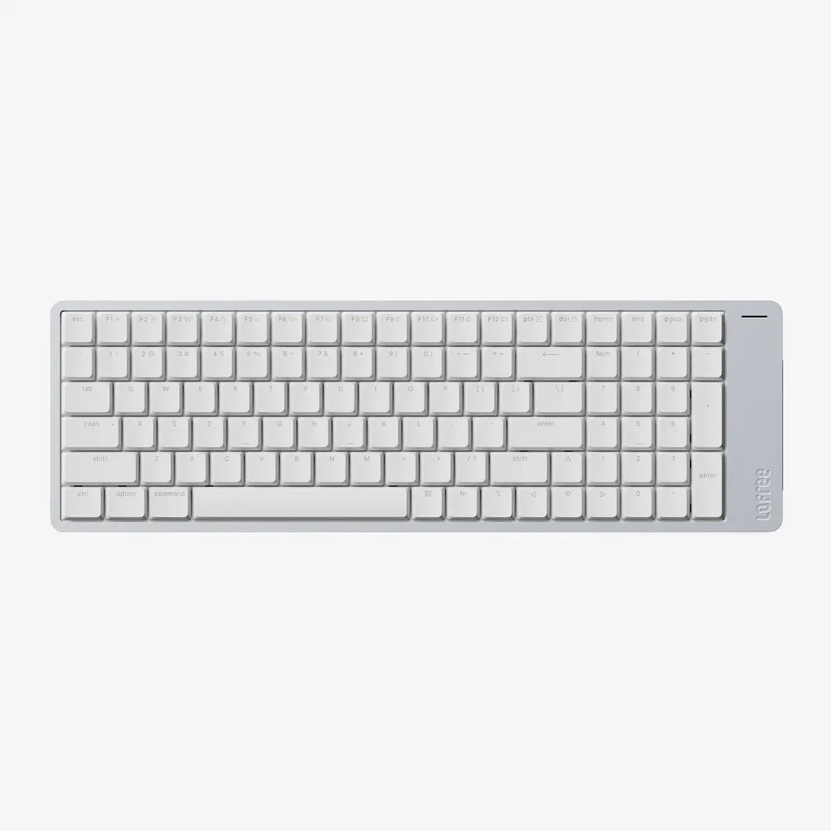 Lofree Flow 2 100 Mechanical Keyboard - Silver/White Photo 3