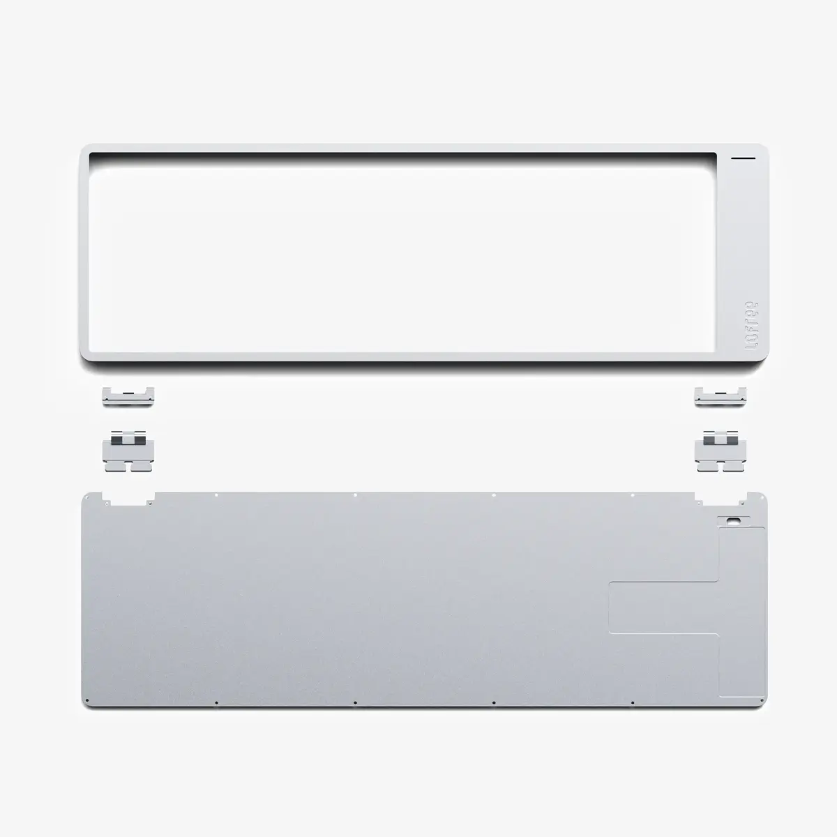 Lofree Flow 2 100 Mechanical Keyboard - Silver/White Photo 6