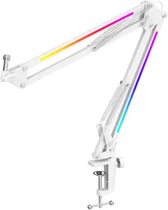 Fifine BM38 Desktop Microphone Stand with RGB Lighting