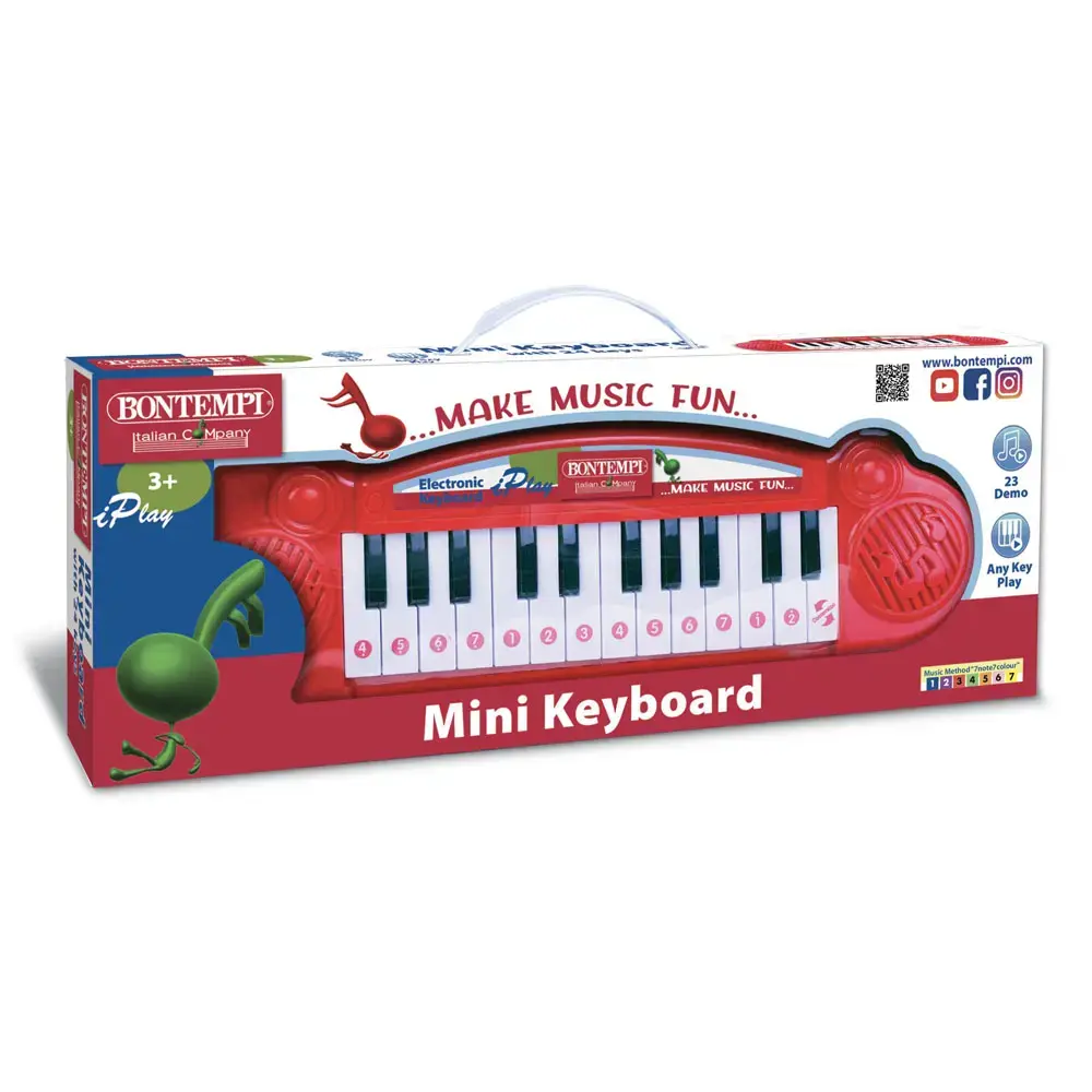 Электронный мини-синтезатор BonTempi 24 клавиши Photo 3