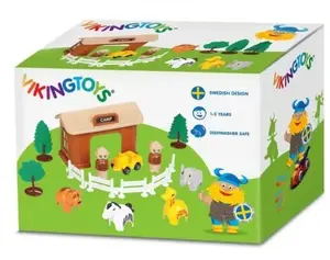 Игровой набор Viking Toys Viking City Ферма с фигурками