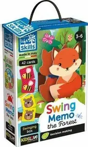 Lisciani Life Skills Forest Animals Memory Game