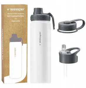 Wessper B3 THERMOSTEEL Thermal Bottle 700ml White