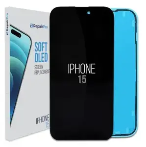 Дисплей ReplaceBase для Apple iPhone 15 A3090 A2846 A3089 A3092 черный