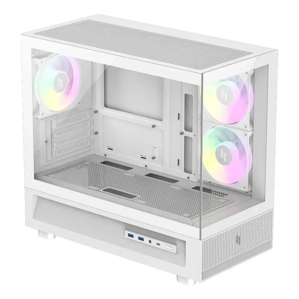 Корпус для ПК GameMax NEX C31 WH Micro ATX - белый Photo 6