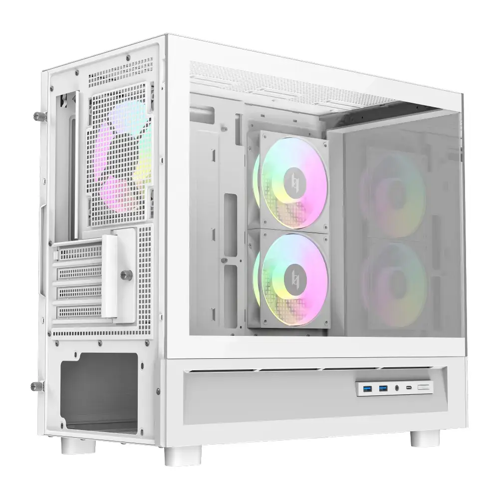 Корпус для ПК GameMax NEX C31 WH Micro ATX - белый Photo 10
