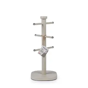 Salter BW14448O Pebble Mug Tree, Beige
