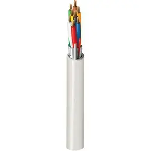Belden 5506FE Security and Sound Cable, 22 AWG, 8 Conductors, Bare Copper