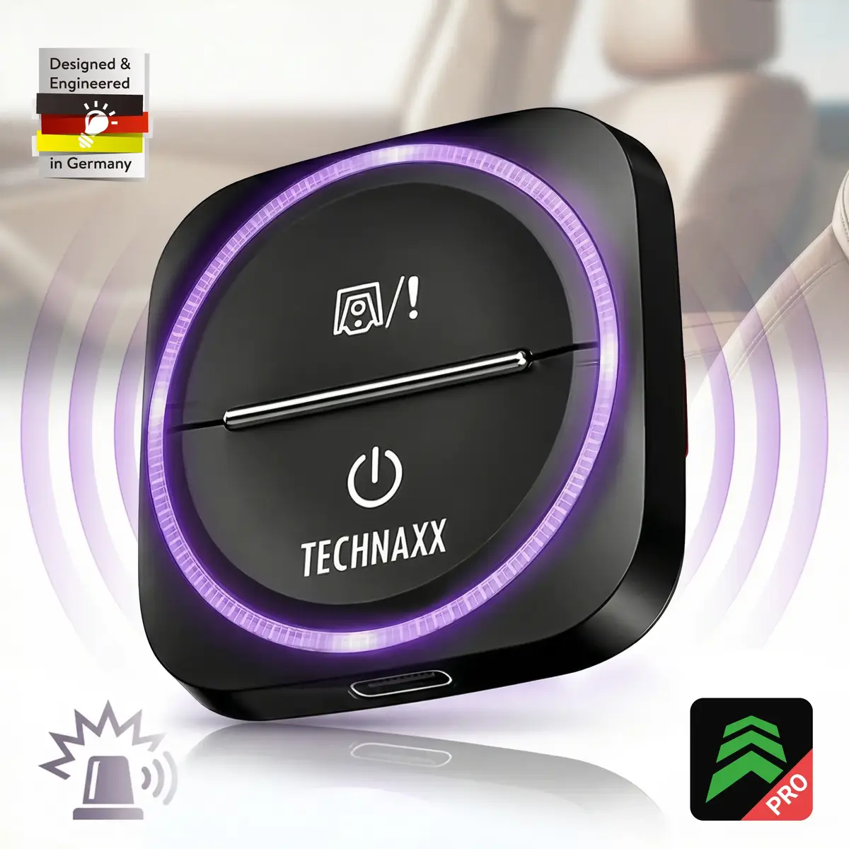 Technaxx Secure Drive Mini TX-387 Alert System Photo 2