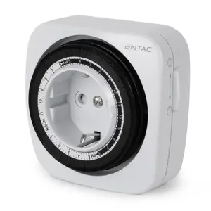 Entac Mechanical Timer Mini 24 Hours 48 Programs 230V 16A