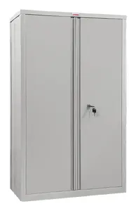 Phoenix Safe SCF1491GGK biroja uzglabāšanas skapis, 2 durvju tērauda skapis, 405 l, pelēks