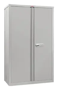 Офисный шкаф для хранения Phoenix Safe SCF1491GGE, стальной, 2 двери, 405 л