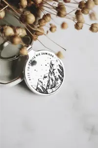 Szaron Engraved Keychain - God's Promises Will Not Fail