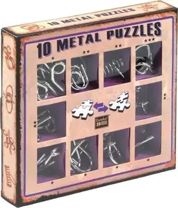 Набор головоломок Eureka Puzzle Mania, 10 штук, фиолетовый