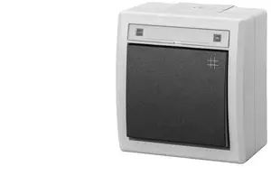 ELEKTROPLAST AQUANT 2K Surface-Mounted Intermediate Switch IP55 Grey 5006-10