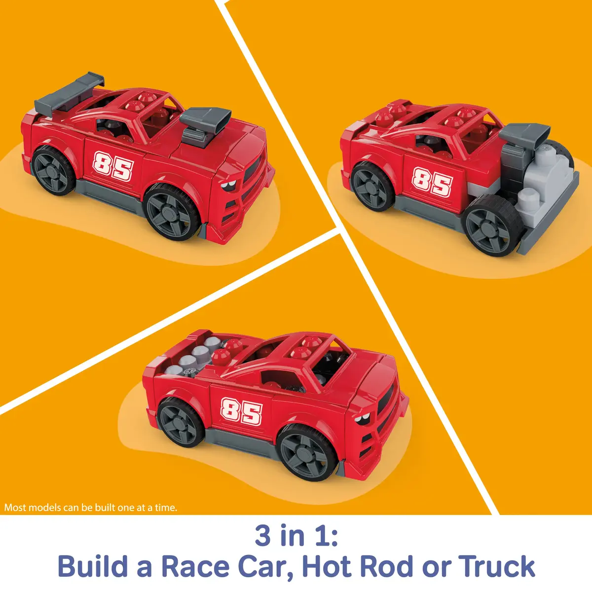 Конструктор MEGA BLOKS Build & Go Гоночный автомобиль Photo 8