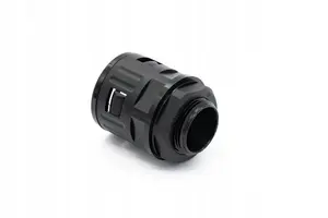 Agam ANA-QUICK M40x1.5-NW37 Conduit Fitting, Black