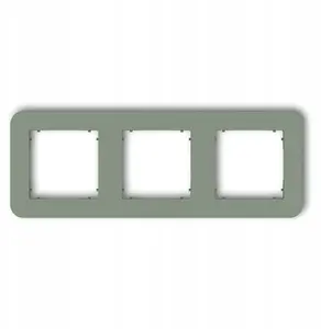 Karlik MINI Triple Universal Frame, Rounded, Sage Plastic