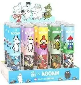 Plus-Plus By Number Muminki Puzzle Set, 15 Pieces