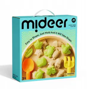 Mentor Mideer Magic Sand Set with Sandbox and Accessories MD4322