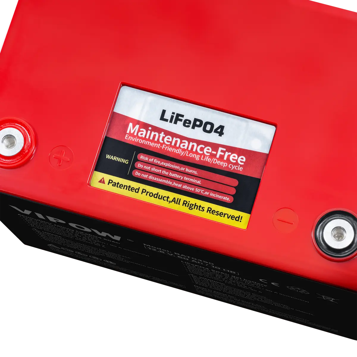 VIPOW LiFePO4 60Ah Battery with BMS Photo 2