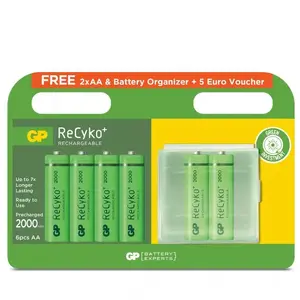 GP Batteries ReCyko Promo Vienreizējas lietošanas baterija AA Niķeļa-metāla hidrīda (NiMH)