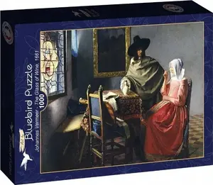 Пазл Graf-ika 1000 деталей Kieliszek wina, Vermeer