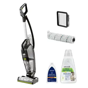Вертикальный пылесос Bissell CrossWave HydroSteam PET Select, 1100 Вт, для влажной и сухой уборки, безмешковый