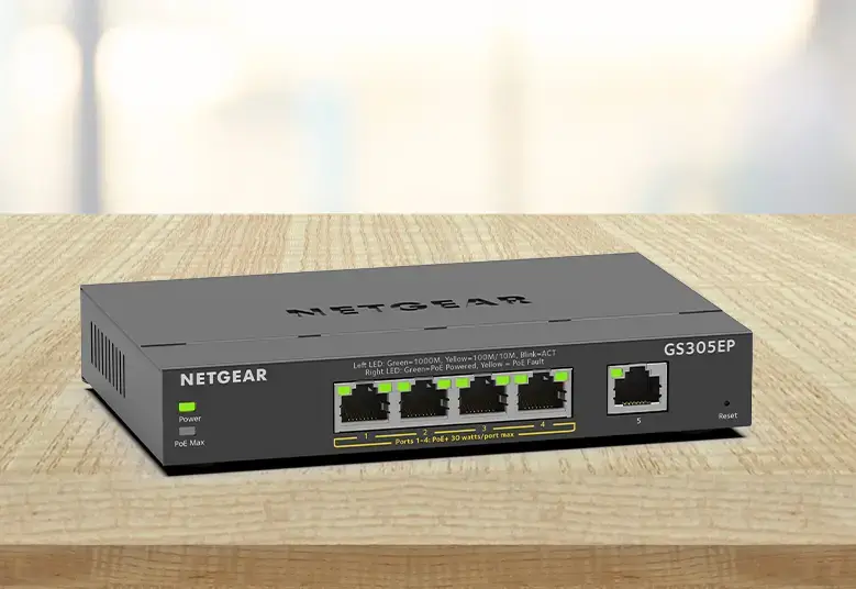 Управляемый коммутатор Netgear GS305EP L3 Photo 5
