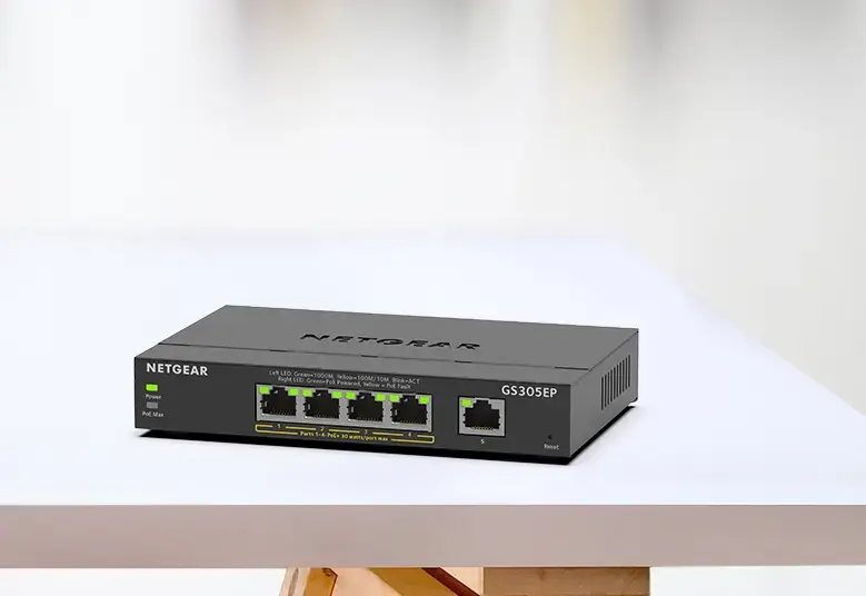 Управляемый коммутатор Netgear GS305EP L3 Photo 6