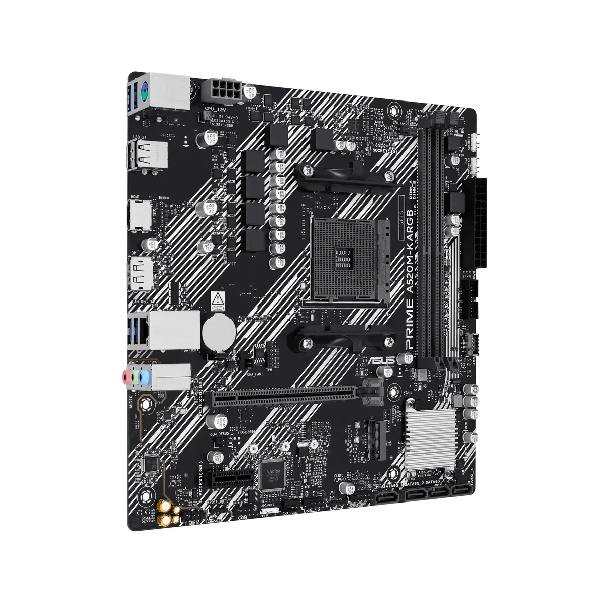 Материнская плата Asus Prime A520M-K ARGB | Socket AM4 Micro ATX Photo 2
