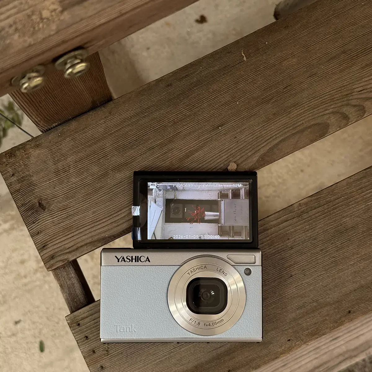 Чехол для камеры Yashica Tank синий Photo 9